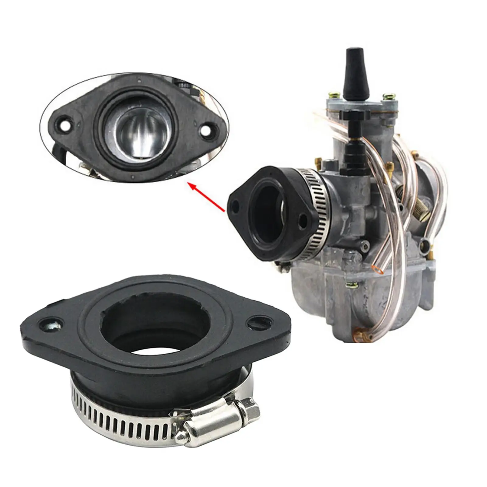 Carburetor Adapter Replace Fits for PE 28mm 30mm Carb for Mikuni Vm24 UTV