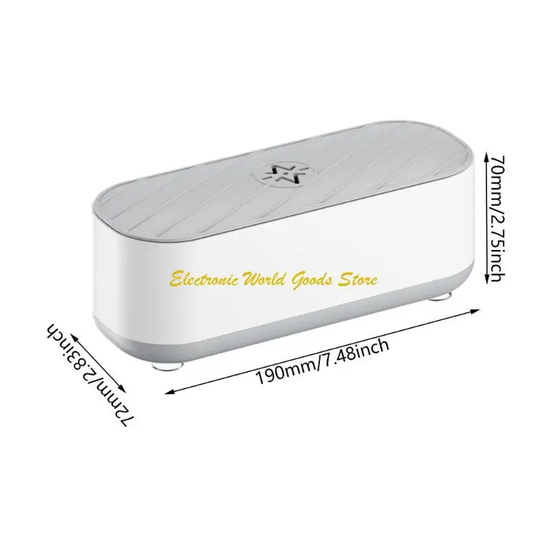Kontaktlinsen Brillenreinigungsmaschine Tragbare Schmuckreinigungsmaschine Hochfrequenz-Reinigungsbox Großer Raum