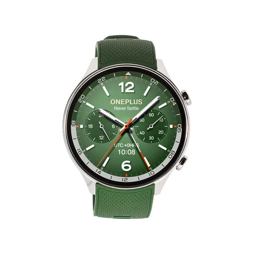 Imagen 2 del producto Versión Global Original del Reloj Inteligente OnePlus Watch 2R, Pantalla AMOLED de 1.43'', Snapdragon W5, Batería de 500 mAh, Más de 100 Modos Deportivos, NFC