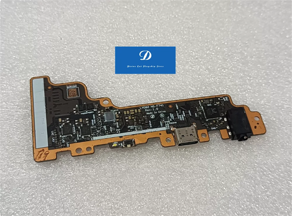 

Original FOR Lenovo Yoga 9 14IAP7 NS-D991 NS-F741 5C50S25303 USB Audio Switch Board