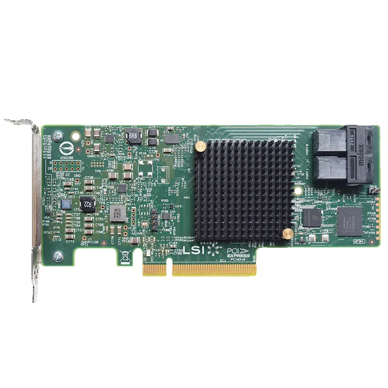

LSI SAS3008-8i 9311-8i 12Gbps 8 Ports HBA PCI-E 3.0 SATA SAS RAID Controller