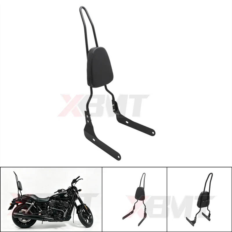 Motorcycle Passenger Detachable Rear Backrest Sissy Bar For Harley Street 500 XG500 Street750 XG750 2014-2025