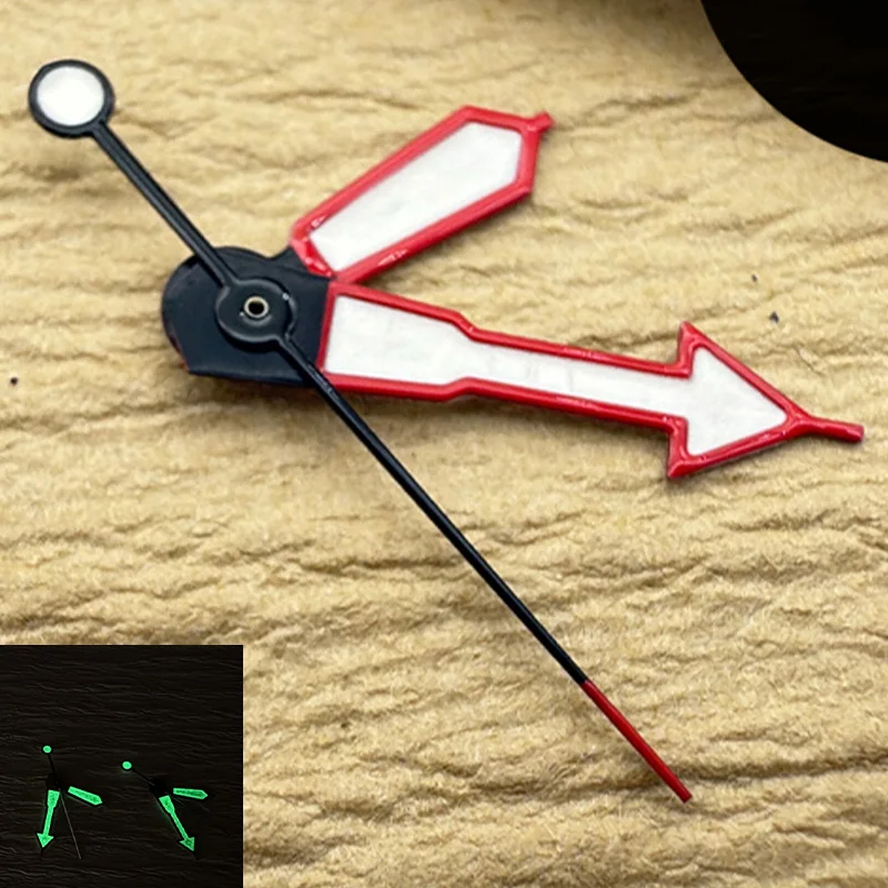 

Mod Watch Hands Green Luminous Hands fit Fits NH35 NH36 4R35 4R36 7S26 Movement SKX007 SRPD 6105 Tuna Can Samurai Watch Hand Kit