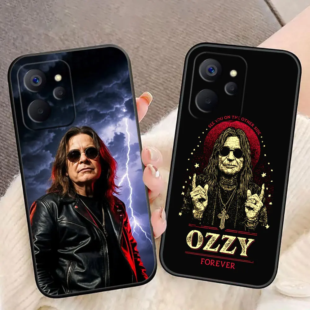 God Singer O-Ozzy O-Osbourne Phone Case For Realme C75 C71 C65 C63 C55 C53 C35 15 15T 14 13 12 11 10 9 9I 8I 8 PRO Case Cover