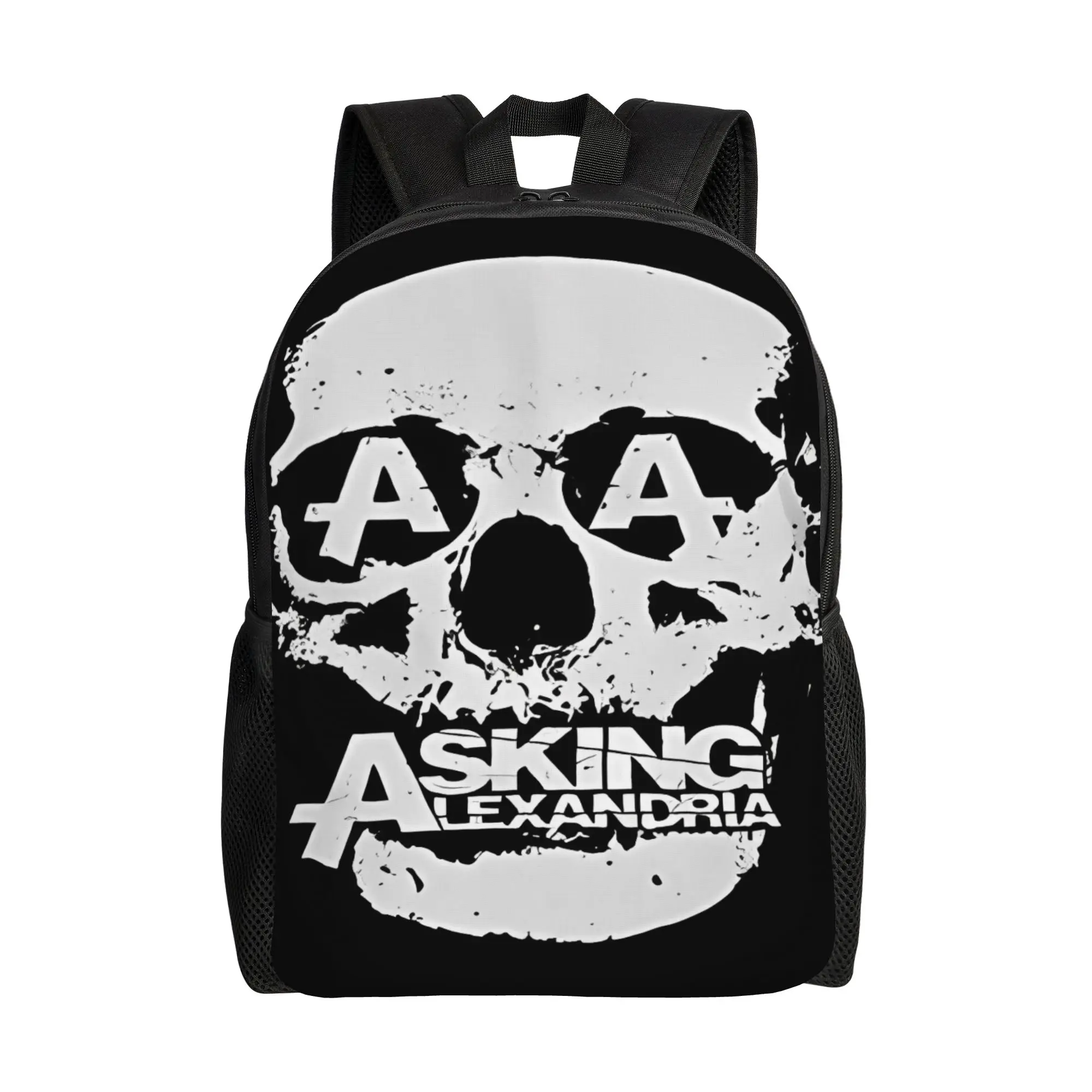 

Asking Alexandria12 Asking Alexandria Backpack Men Fashionable Large Capacity Laptop Bag Back To School Season