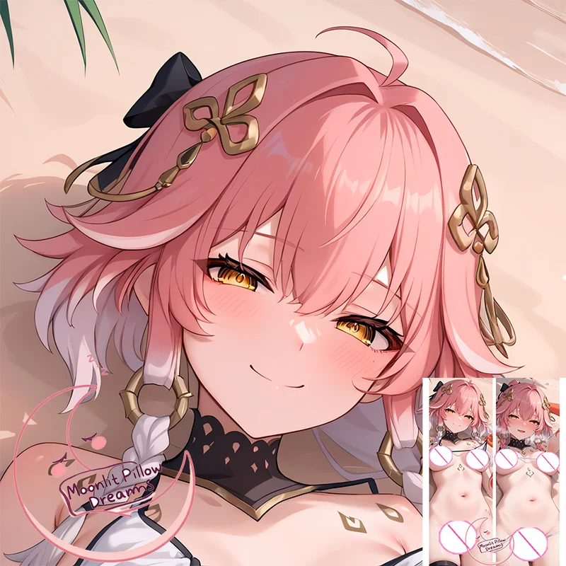 

Чехол-подушка для тела Changli Anime Dakimakura - 2-сторонний трикотаж 50x150 см, двухсторонняя R18 + подушка для обнимания Waifu для отаку, подарок для взрослых