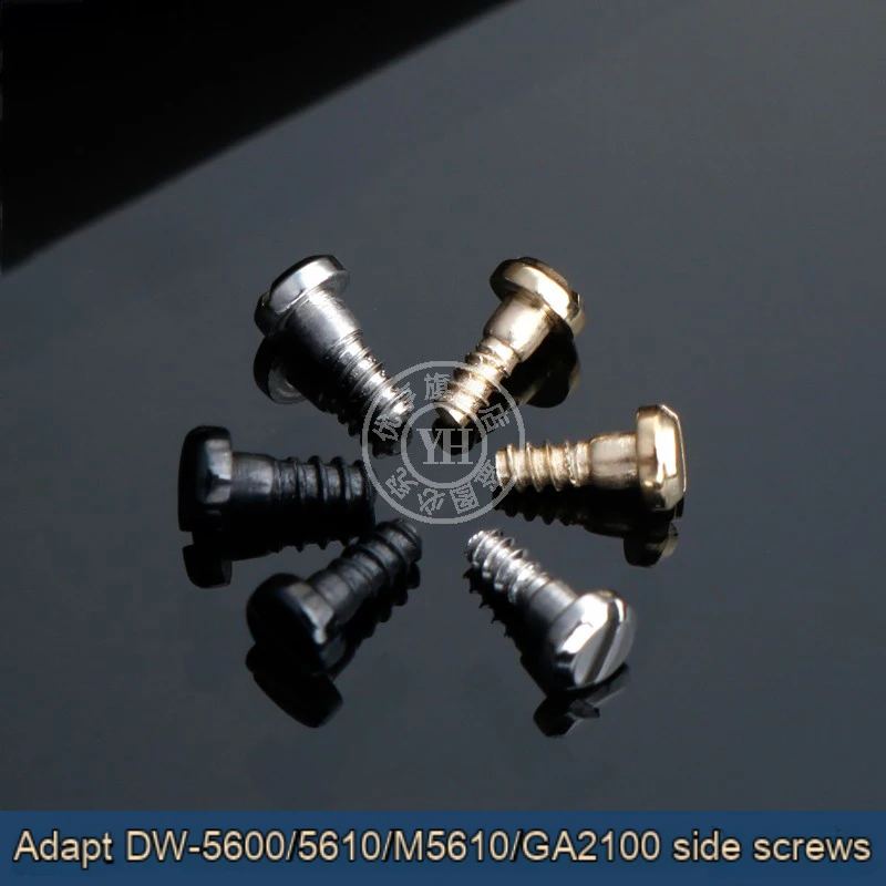 DW5600 screw for Casio DW-5600 GW-M5610 bezel screw G-SHOCK watch case screw housing side dial metal screw cap men\'s accessory