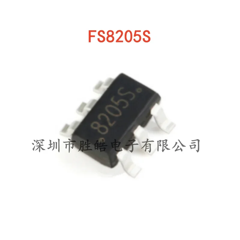 (10PCS)  NEW   FS8205  FS8205S   FS8205A   8205S   8205A   Lithium Battery Protection  SOT23-6  FS8205  Integrated Circuit