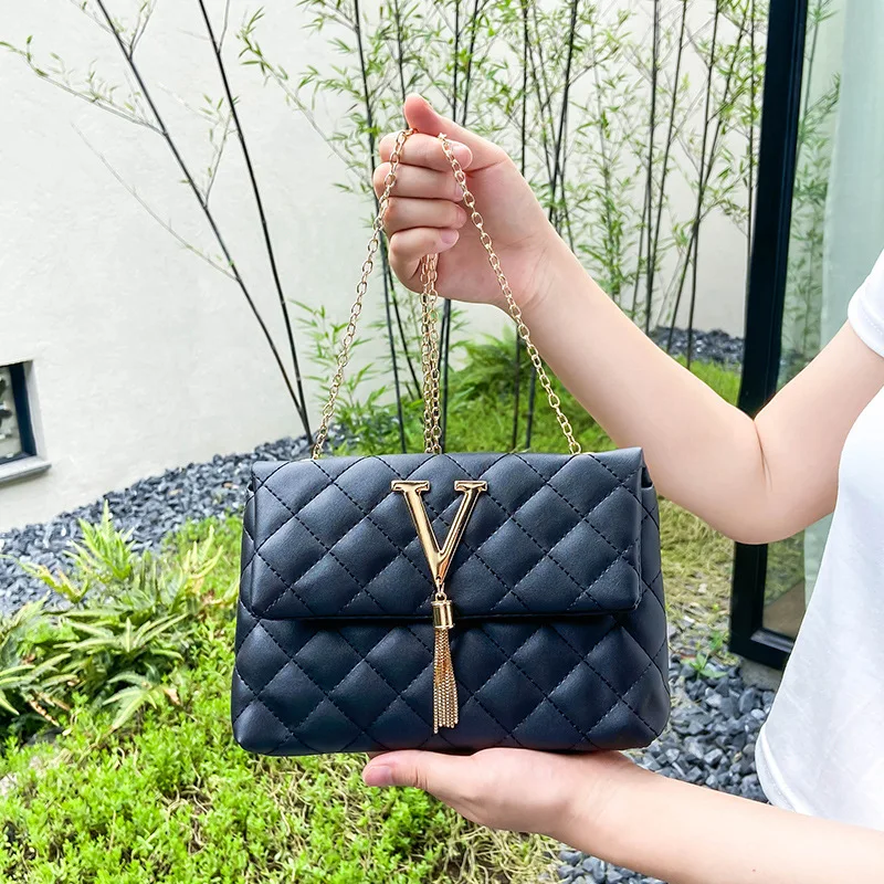 Women Small Bag New Fashion Female Small Square Shoulder Crossbody Messenger Chain Handbag Designer Bags Luxury
