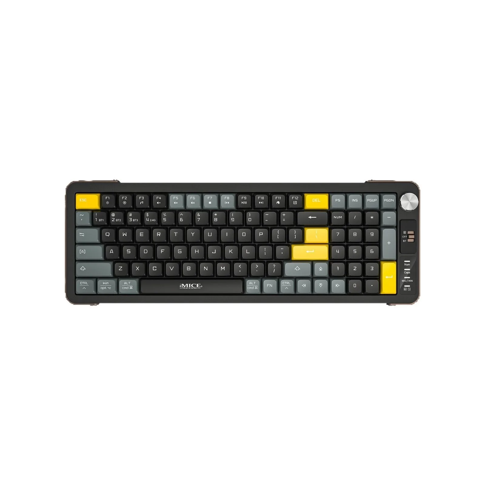 

Беспроводная клавиатура Bluetooth, двухрежимная ножничная структура ног, бесшумная клавиатура, управляемая ручка, интерфейс зарядки TYPE-C