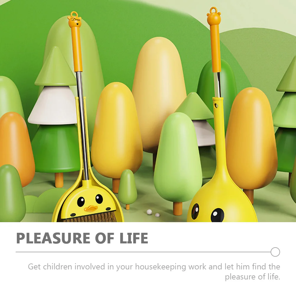 子供用ほうき ミニほうき 子供用 簡単に握れる 軽量の掃除ツール 安全な研磨された表面 幼児の家事に最適