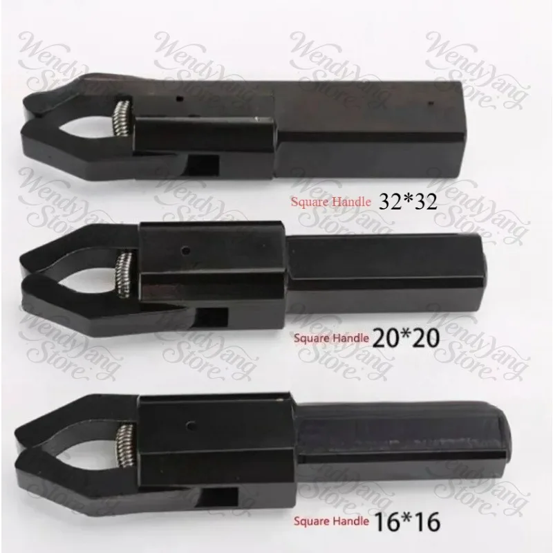 NEW Lathe Bar Puller Taiwan CNC Automatic Lathe Feeder Pull Clip Round Square Handle 16-32mm For CNC Lathe Machine Service