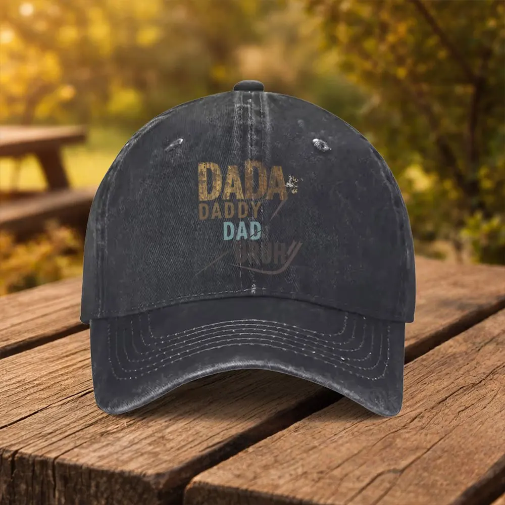 DADA Printed Baseball Cap, Unisex Fashion Duckbill Cap, Suitable for Outdoor Sports, Fitness, Travel, and Outings, Multiple Colo