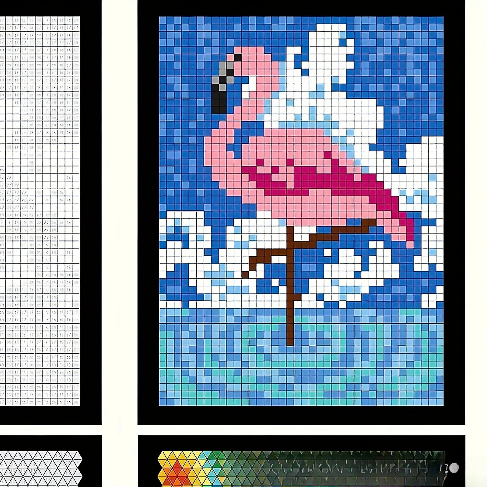 2025 Solid Digital Coloring Is A Popular New and Best-selling QUEST Color By Numbers 100 Things Self-discipline Plan