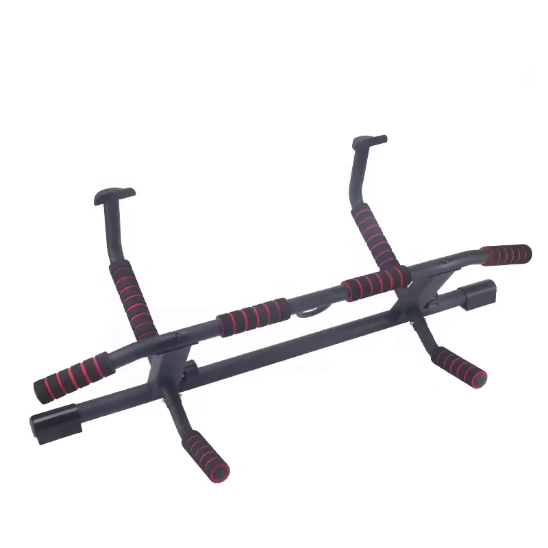 Adjustable Pull up Bar for Doorway Thickened Steel Upper Body Fitness Workout Bar Indoor Chin-Up Bar Fitness Trainer Portable view 5