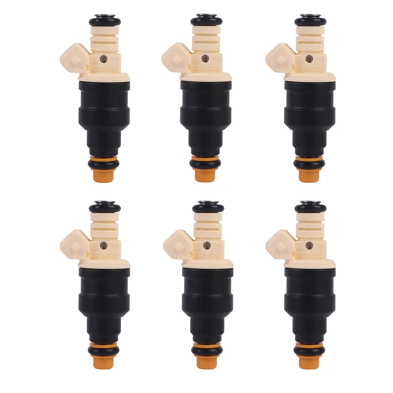 

6Pcs Fuel Injector For BMW K75 K1 K100RS K1100LT K1100RS K1200GT K1200LT K12OORS FORD F-150/250/350 E-150/250/350 Taurus Ranger