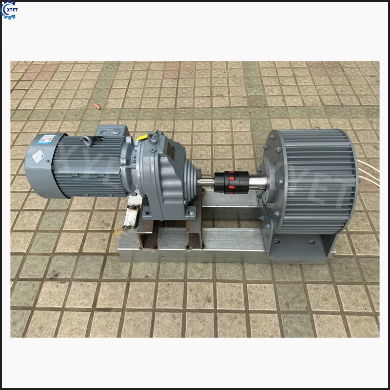 50KW 80KW 100KW 3 Phase AC Magnetic Generator 110V-400V 200/300rpm Low Speed Low Noise Permanent Magnetic Generator for Home Use