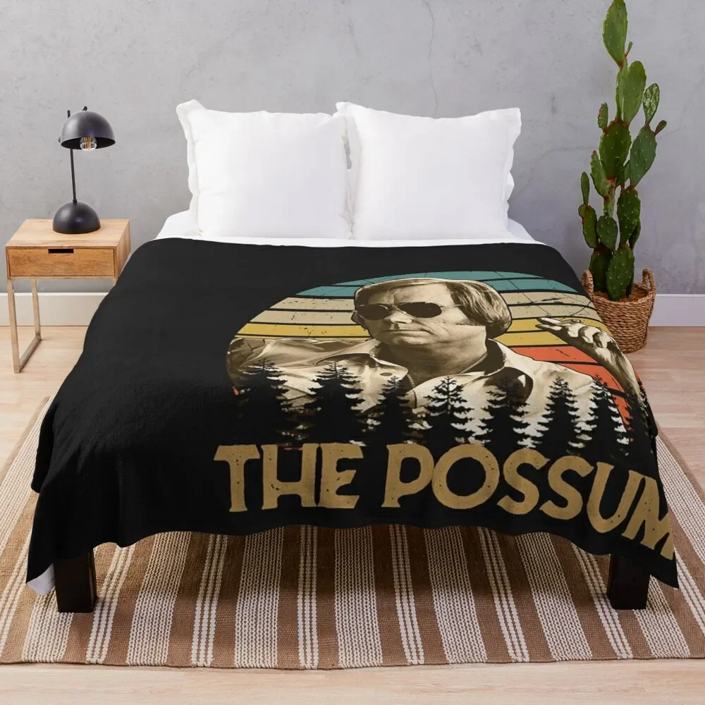 Retro George Tees Jones Country Music - The Possum Love Gift T-Shirt Throw Blanket Nap Designers manga Blankets