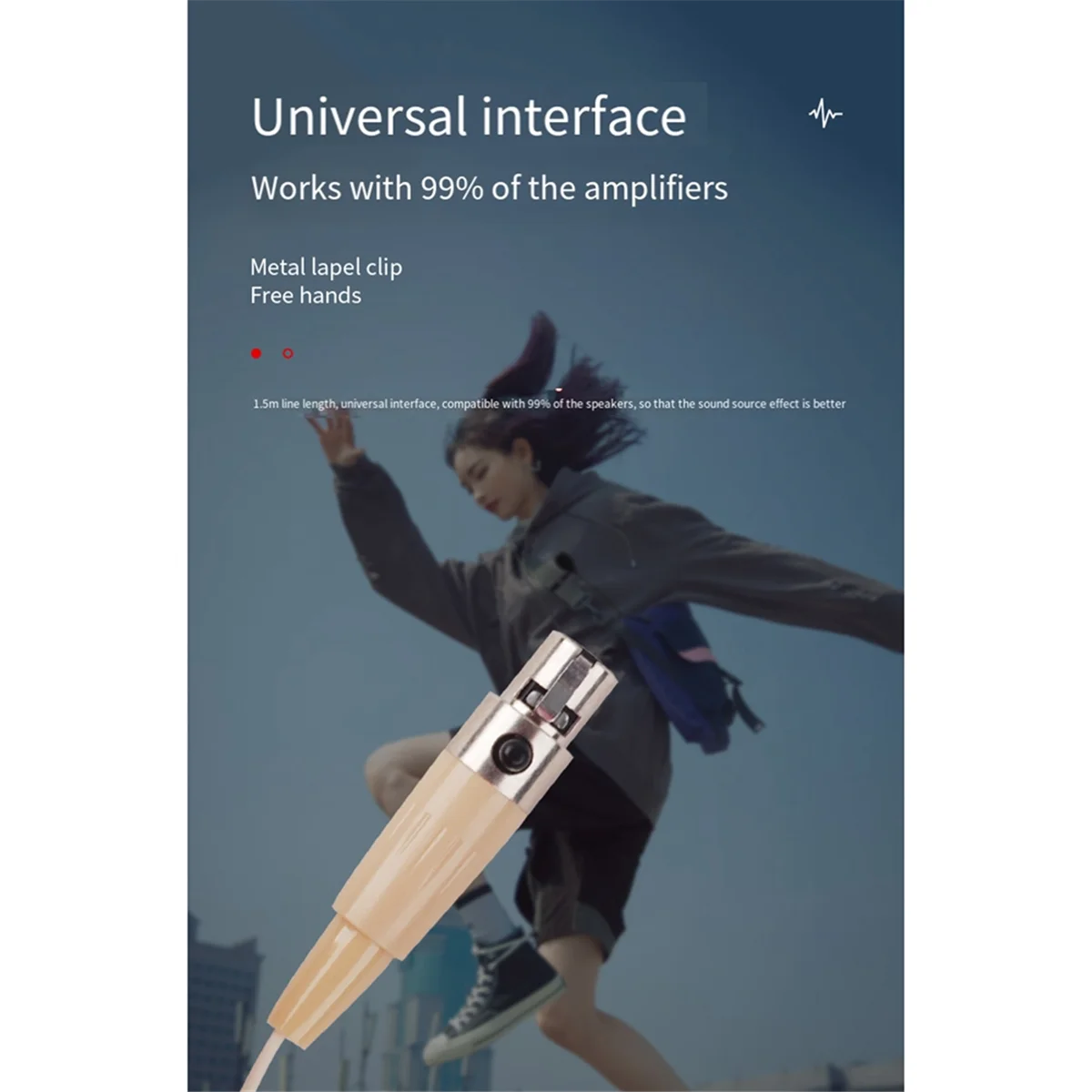 POP-lEarhook เครื่องขยายเสียงไมโครโฟน 3 พินชุดหูฟังแบบมีสายชุดหูฟังขนาดเล็กลําโพงสําหรับโทรศัพท์มือถือและคอมพิวเตอร์, xlr คอนเดนเซอร์