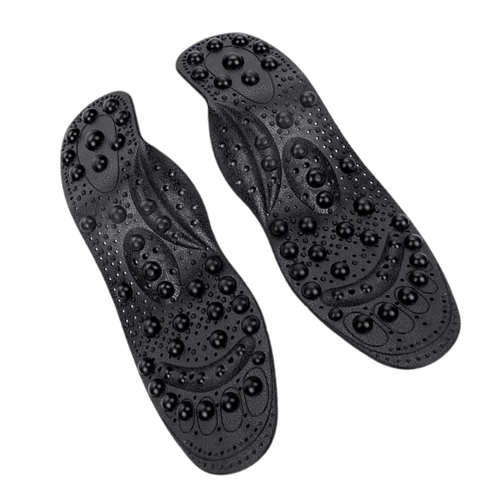 

Magnetic Therapy Insoles Orthopedic Support Flat Feet Massaging Acupoint Health Foot Care Tools PVC Material Washable Reusable