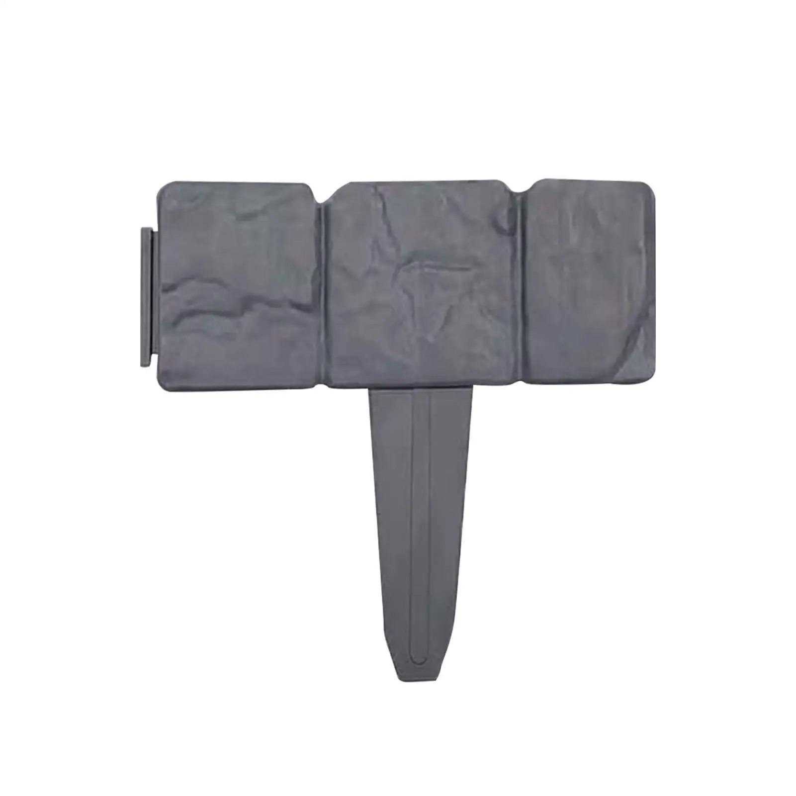 Faux Stone Edging Artificial Faux Decorative Fence Artificial Stone Edging For Lawn Flower Beds Outdoor Decor Retaining Yard