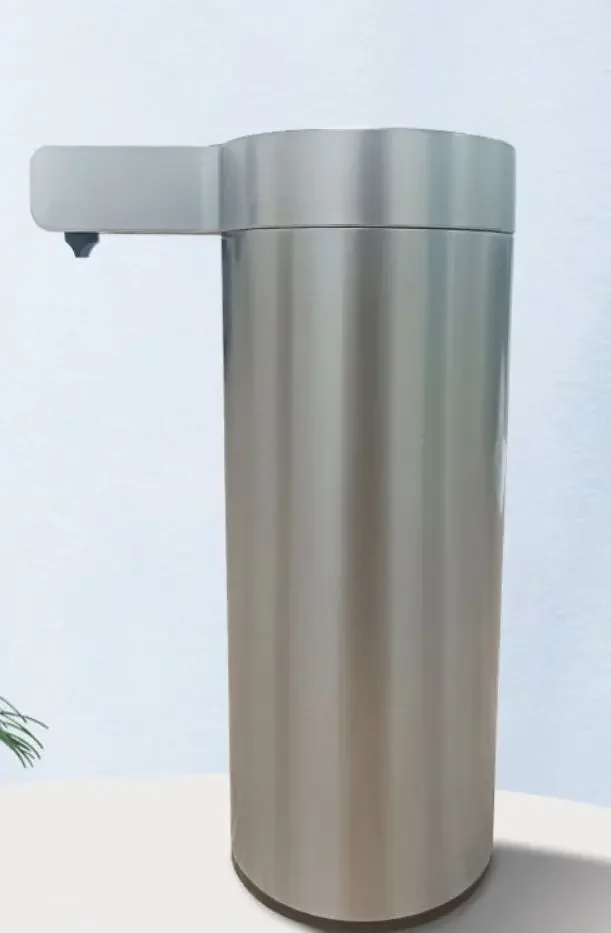 Brushed Nickel 304 Stainless Steel Touchless Infrared Sensor Liquid Automatic Soap Dispenser