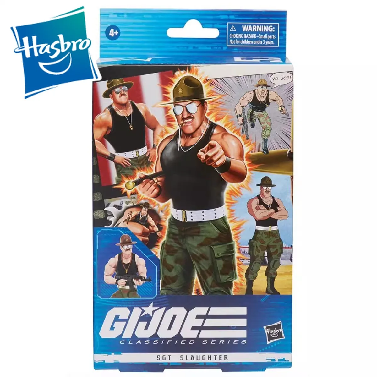 

In Stock Original Hasbro G.i. Joe Classified Series Sgt Slaughter Anime Figure Action Figure Model Collection HOBBY Toys Boys