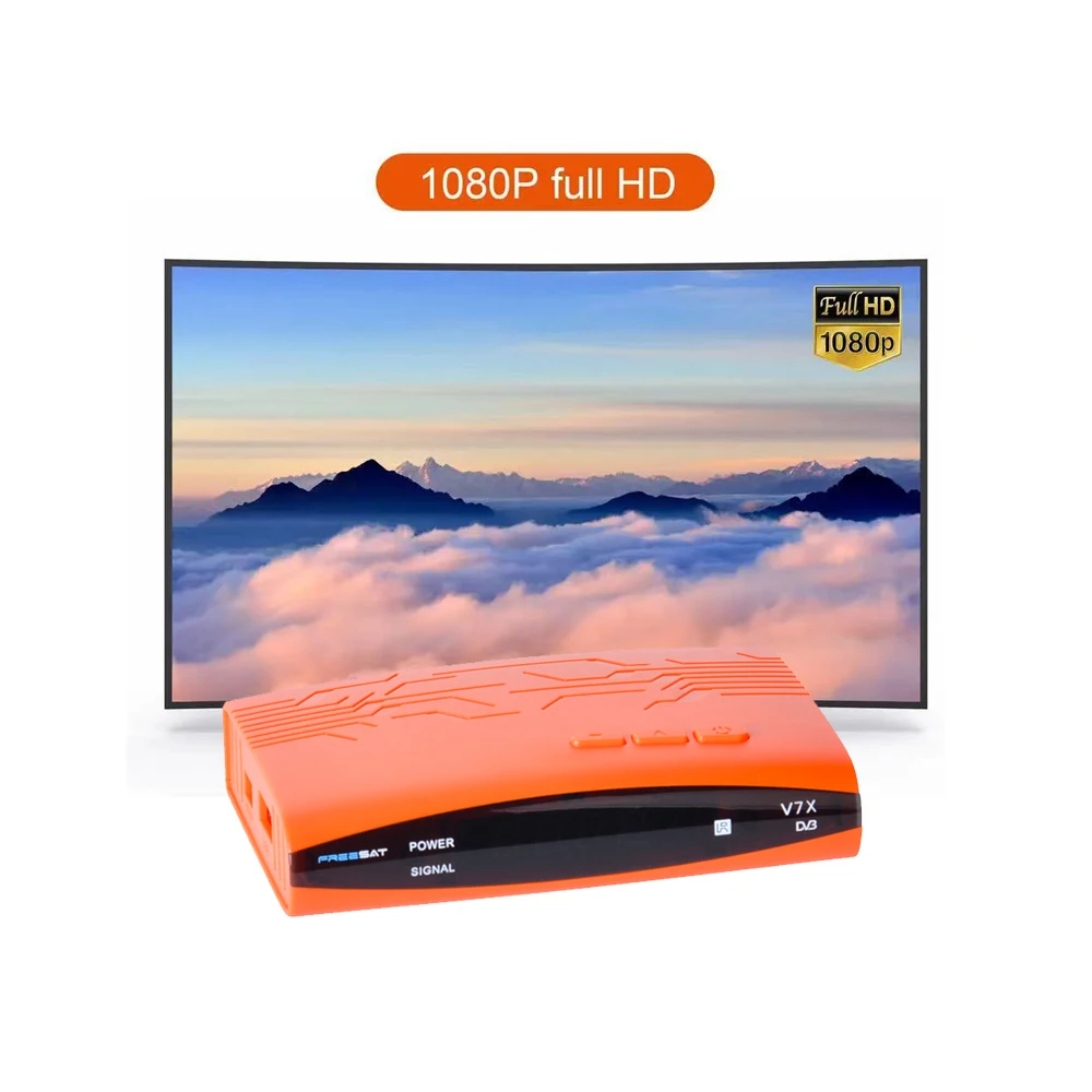 جهاز استقبال إشارة الأقمار الصناعية للتلفزيون المحلي DVB-S/DVB-S2 H.264 BISS Autoroll، FullPowerVu، DRE يدعم Ccam، Newcam، Funcam #4