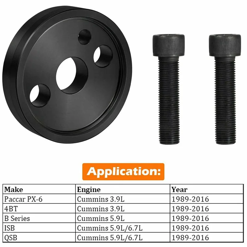 ESUYA Crankshaft Wear Sleeve Install Tool 5046  Fits for Dodge Cummins 3.9L 5.9L 6.7L Paccar PX-6 Engines 1989-2016