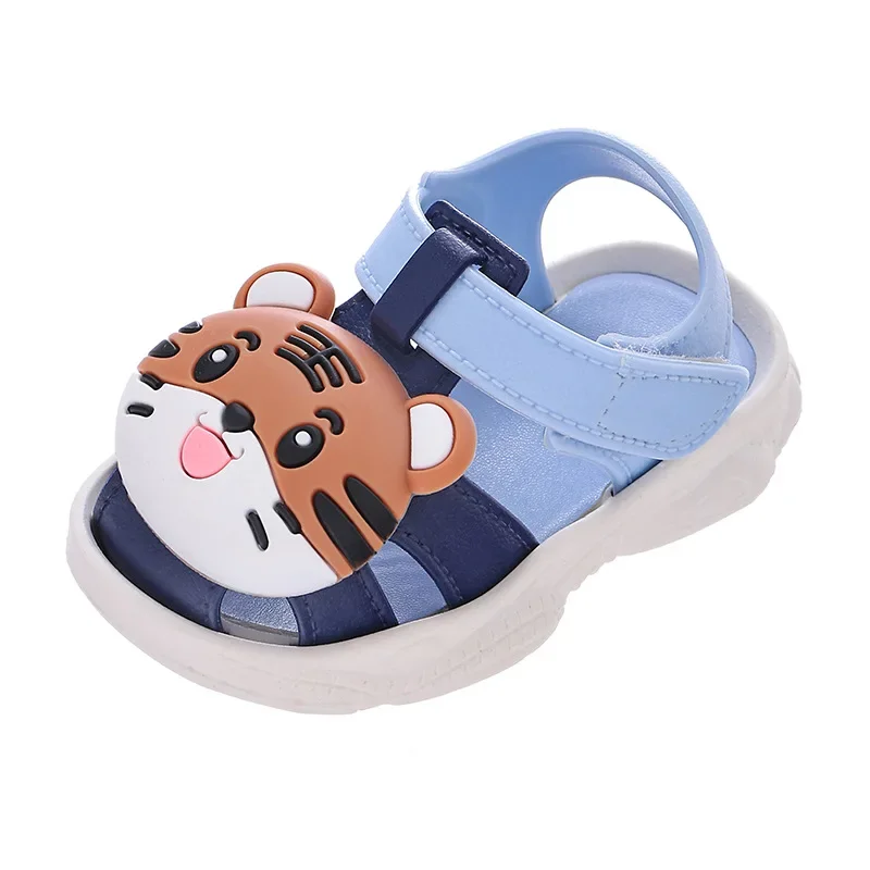 Summer Leisure High Quality Comfortable Baby Children Outdoor Sandals Simple Versatile Cute Cartoon Boys Infants Walking Shoes