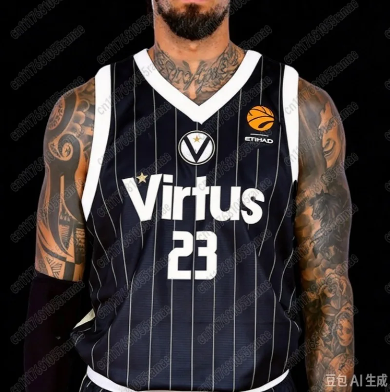 202627 New Arrival Valencia Basket Basketball Game Jersey Vest for Men Sports, Quick-Drying  Special Jersey Kit FamilyMatching