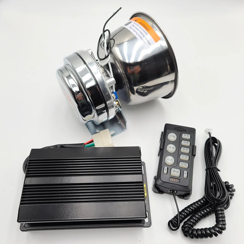 

Автомобильная сигнализация, проводной хост с ручкой, мегафон, 200 Вт, контроллер полицейского освещения, сирена, 12 В