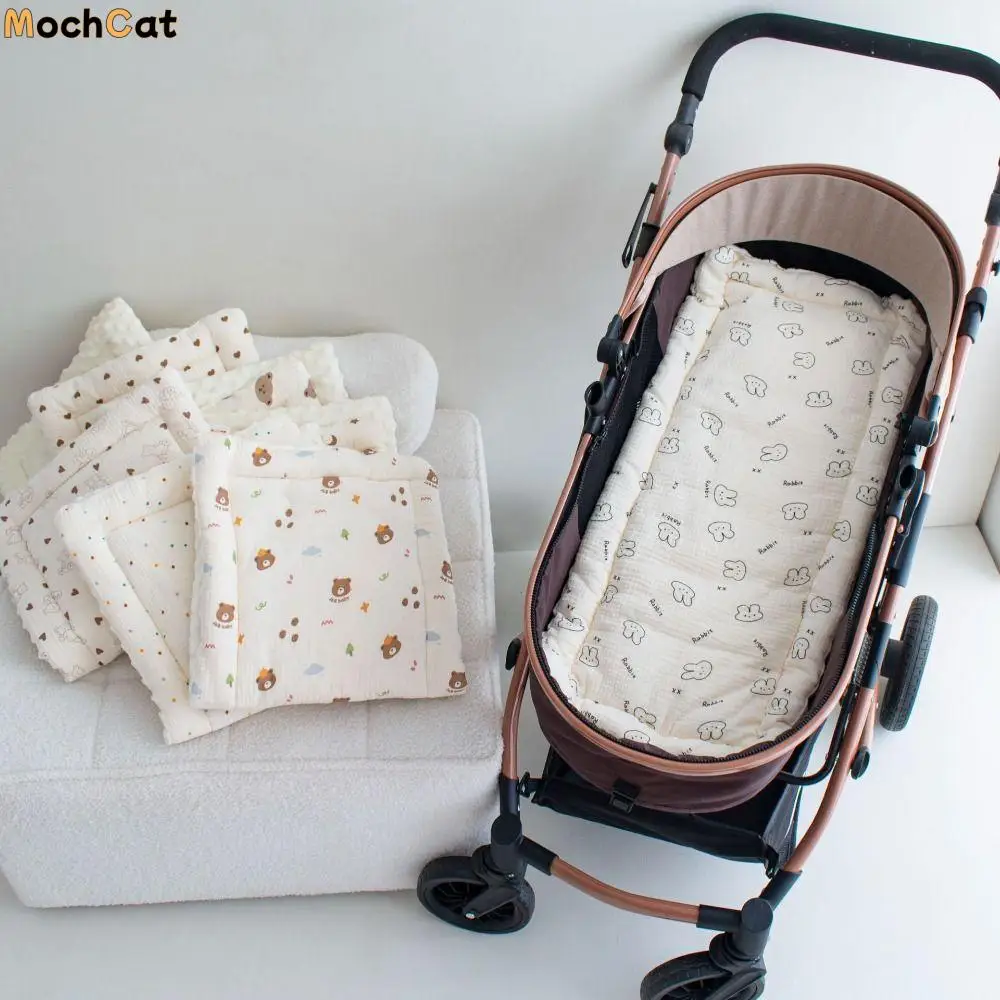 

Cartoon Pattern Baby Stroller Cushion Stroller Accessories Seat Liner Pushchair Car Mat Car Seat Pram Cushion Trolley Mattress