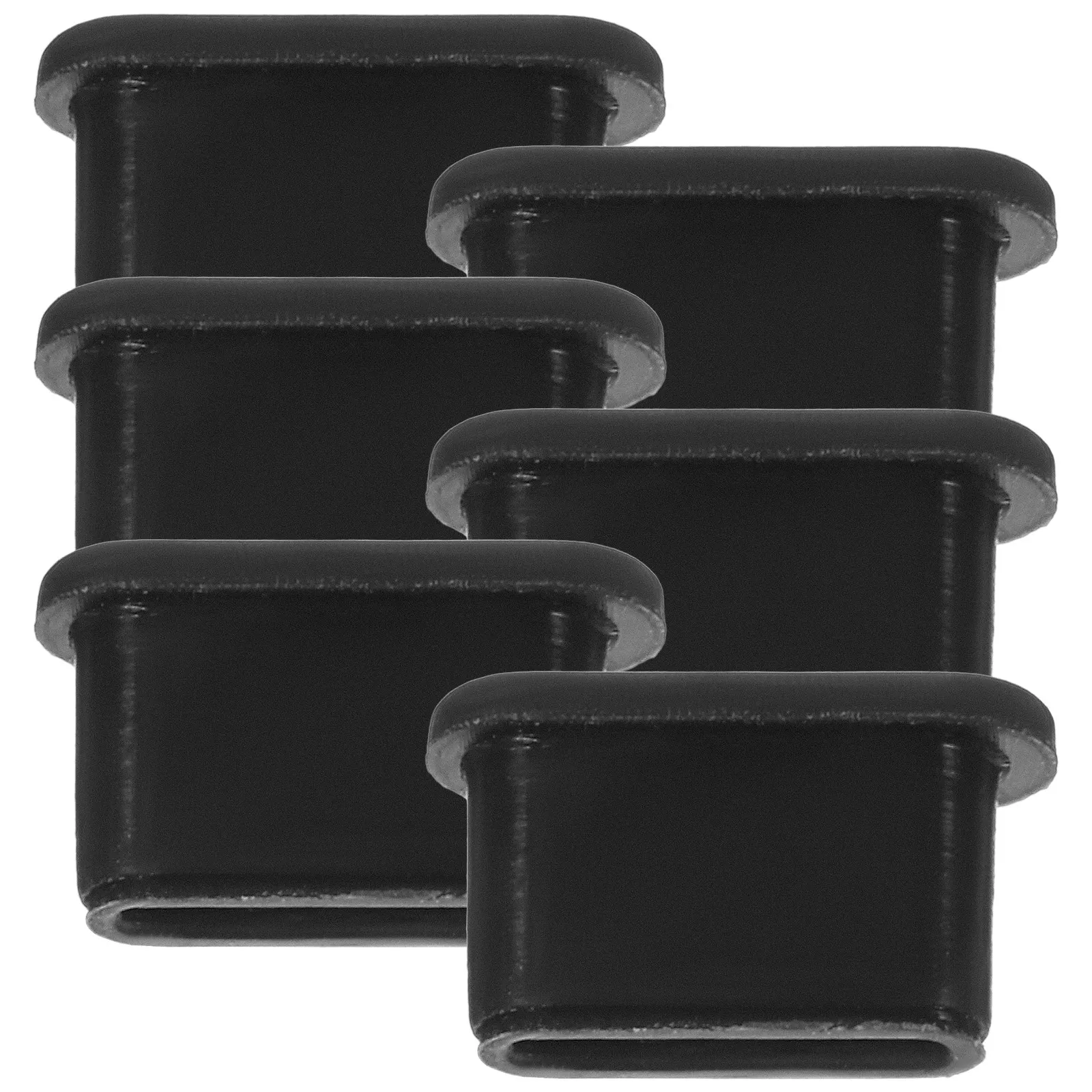

6Pcs Universal Type-C Plug Port Protector Cover Resistant Plug for Preventing Dust and Pocket Fluff in Devices