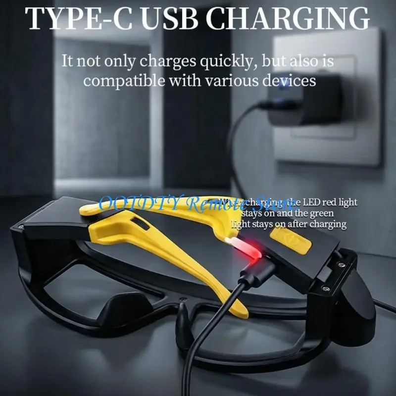 LED Eyewears Glasses Light With Multiple Color Option And Ergonomic For Professional Use