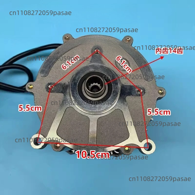 

Электродвигатель для трицикла, специальный, 5 отверстий, 14 зубьев, дифференциальный, 48В/60В, 500Вт-1000Вт, различные варианты