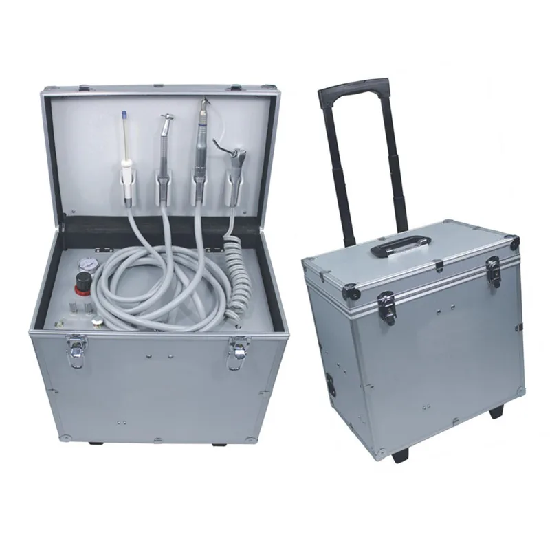 

Portable Dental Unit Set with Air Compressor Dental Equipment for Dental Practice
