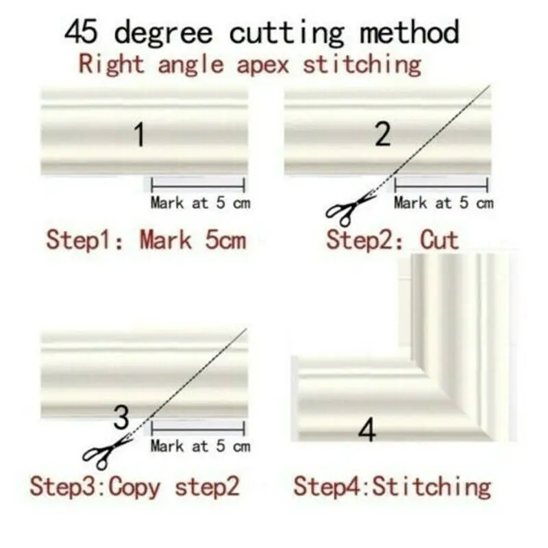 High Quality Wall Trim Line Skirting Border Multi-purpose PVC Protection Decorative Edging Environmental Strip