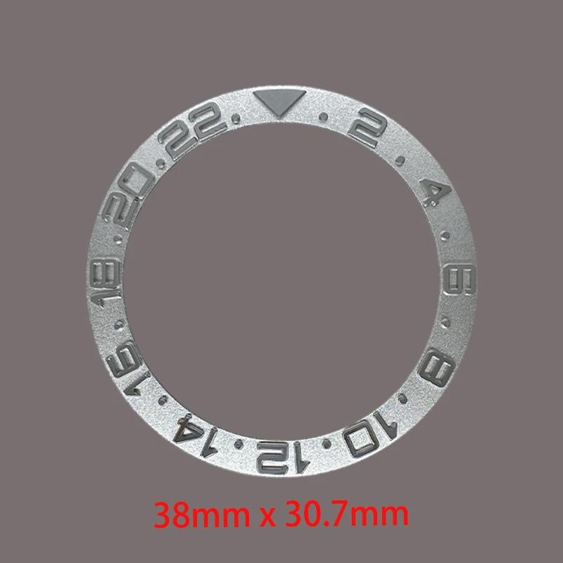 

38mm Curved Metal Watch Bezel Rings Fits SKX007 SKX009 SRPD GMT NH35 NH36 Watch Case Bezel Insert Ring Men Watch Parts Refit