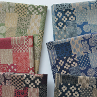 Retro Cotton and Linen Fabric Zakka Style Handmade DIY Home Decoration Fabric Background Cloth Book Clothing by Half Meter