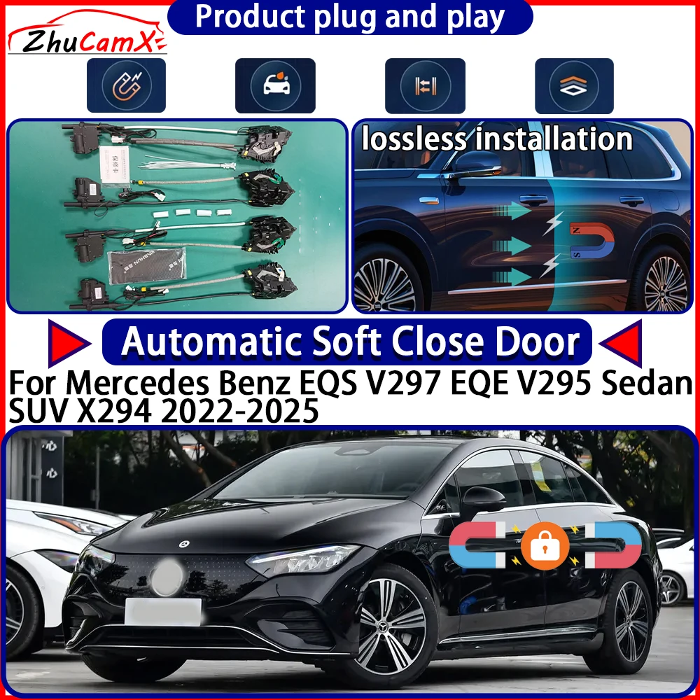 

OEM Door Lock Actuator for Mercedes Benz EQS V297 EQE V295 Sedan SUV X294 2022-2025 Soft Close Door Kit Power Latch System Auto