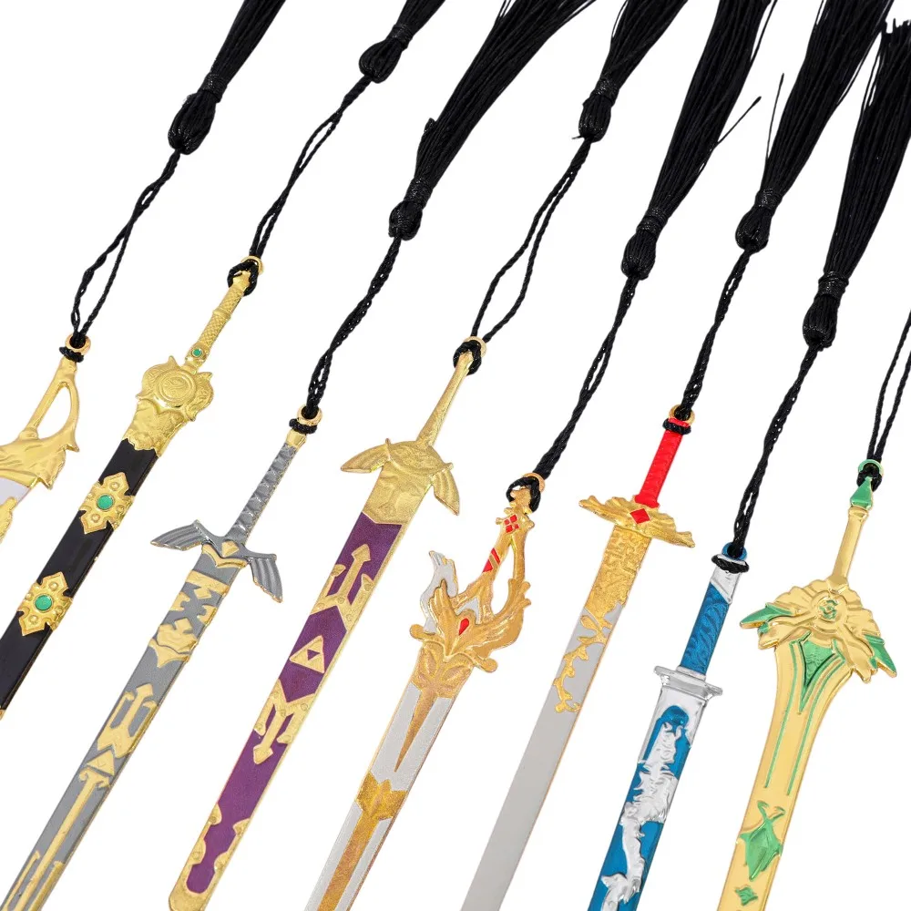 

Закладка с кисточками серии «Меч» в стиле фэнтези, уникальная закладка в подарок для любителей книг, аксессуары для чтения.