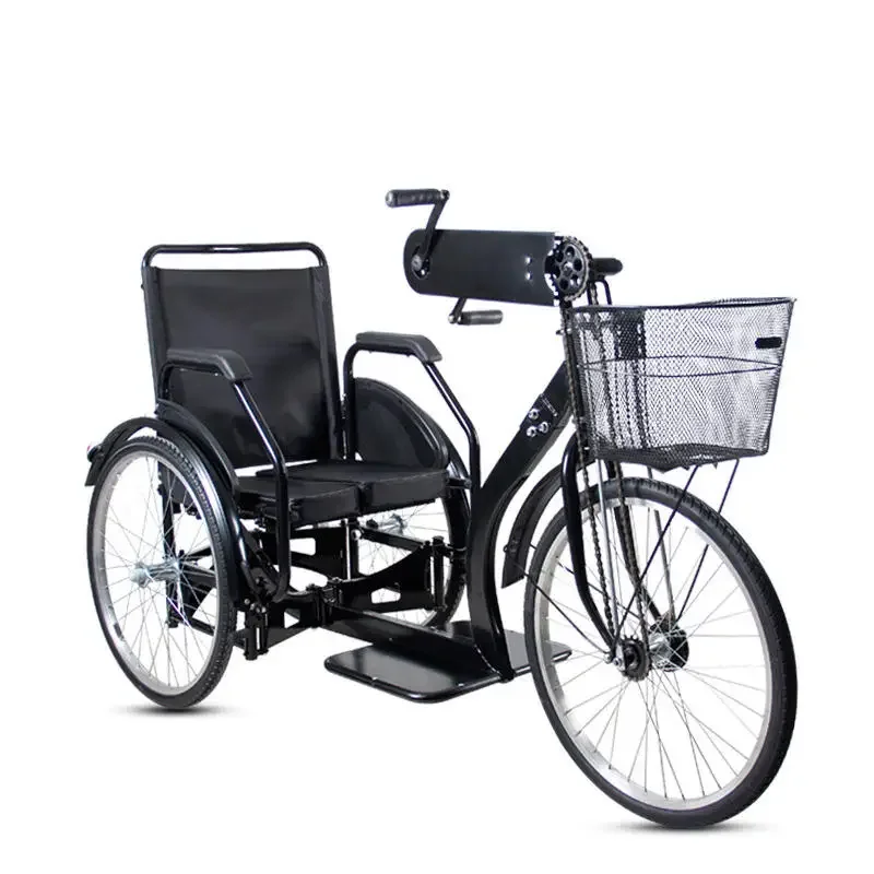 Health Care Supplies Handbike Tricycle Rehabilitation  Disabled Second Hand Manual Wheelchair