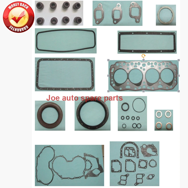 

2J Engine Full gasket set kit for Toyota Forklift 2481cc 1980- 50030400 S31840 GE393 04111-40261 04111-20031-71 0411140261