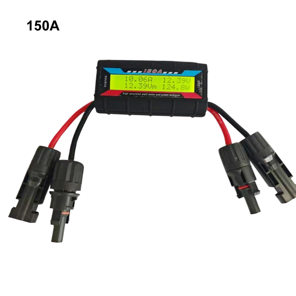 

200A 150A Watt Meter 150A Digital Replacement Electrical Motor LCD Screen Power Analyzer Reusable RC Voltmeter Ammeter Backlight