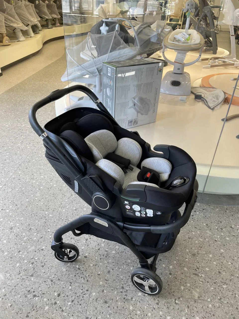 NEUE Baby Kinderwagen 3in1 Neugeborenen Tragbare Kind Auto Sitz Luxus Baby Kinderwagen multifunktionale Baby Wagen zwei-weg EU lager – Detail 4