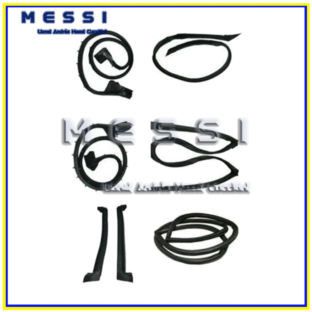 9096GGW مجموعة السير الوقائي شريط الطقس لسيارة شيفروليه كورفيت C4 كوبيه 1990-1996 GM9096GGW #1