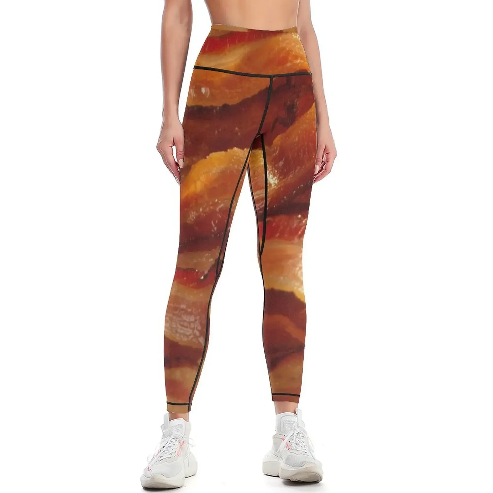 

Bacon, Bacon, Bacon Leggings gym's sportswear leggins push up woman Womens Leggings