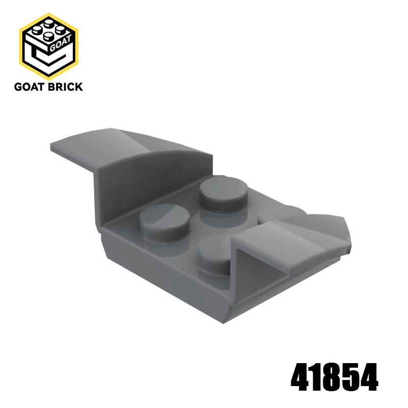 

10Pcs MOC Parts 41854 Vehicle Mudguard 2 x 4 Compatible Bricks DIY Assmble Building Blocks Particle Kid Puzzle Brain Toy Gift