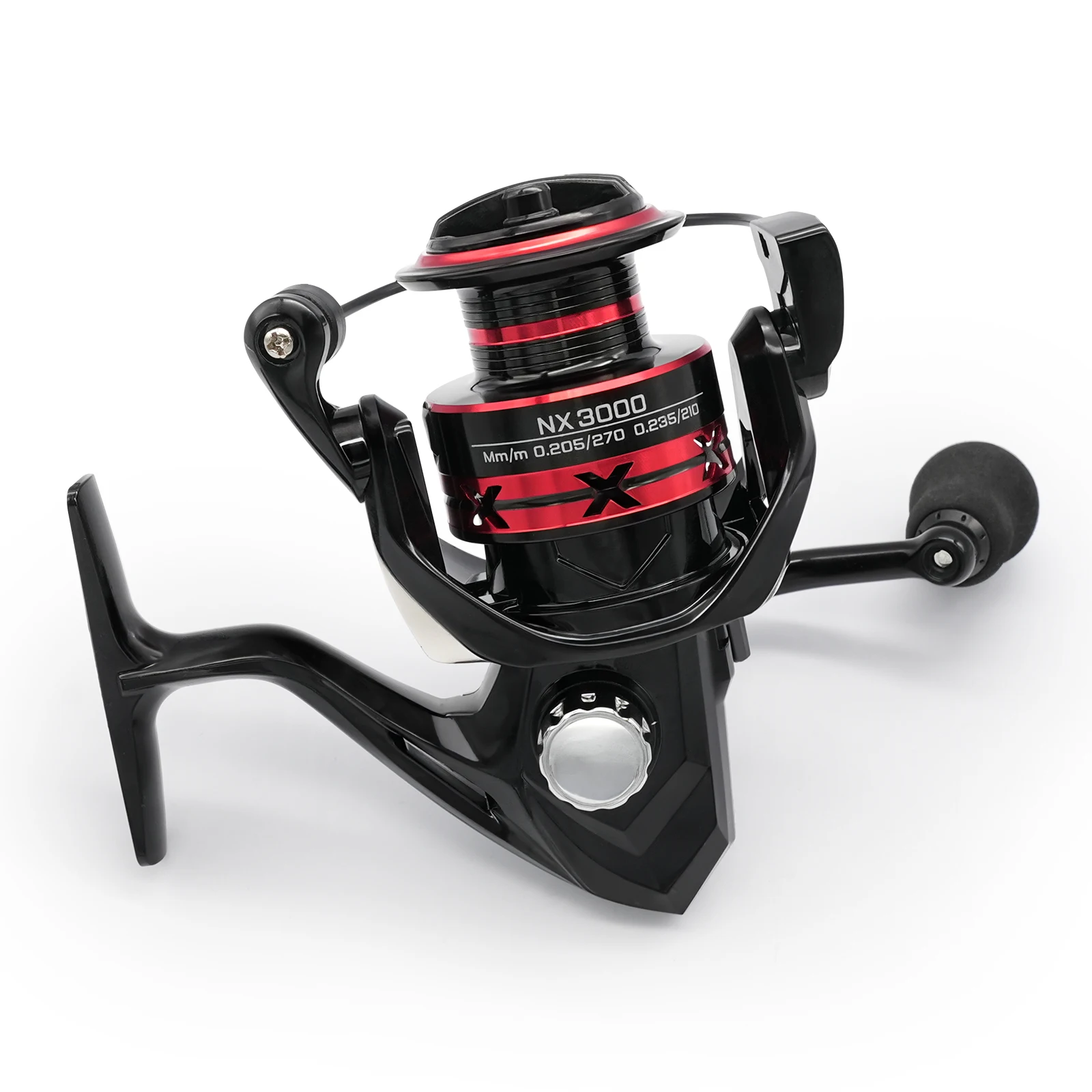ROOBLINOS HHNX Fishing Reel 5.2:1 1000-7000 Max Drag 9KG Spinning Reels Metal Spool Reel drag fishing reel,Fishing Accessories image 4